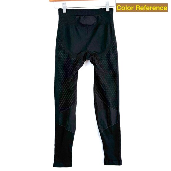 Odlo Base Layer Pants Womens S Black Compression Running Leggings Stretch - Picture 7 of 12